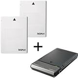 アイ・オー・データ機器 iVポケット搭載機対応カセットHDD(iVDR-S) 500GB 2個セット(アダプター付き) IVS-500X2.AB アイ・オー・データ機器 iVポケット搭載機対応カセットHDD(iVDR-S) 500GB 2個セット(アダプター付き) IVS-500X2.AB