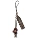 Death Note: SD Light Charm and Death Note Logo Cell Phone Strap