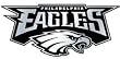 Philadelphia Eagles Silver Auto Emblem - Football Sports Merchandise