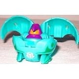 Bakugan B2 Bakupearl Single, LOOSE Figure Ventus Green Ravenoid 490G