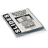35mm Archival Storage Pages, 2x2-20 Mounted Slide, Top Load, 100 Pack