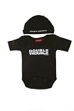 Double Trouble Gift Set (3-6 Months, Black W/white Text)