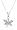 10k White Gold Dragonfly Pendant w/ Diamond Accent