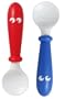 BABYBJ�RN Spoon 2 Pack - Red/Blue