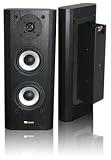 W22 On-Wall / In-Wall Compact Speaker - Black Oak