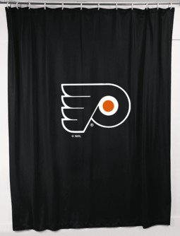 The Philadelphia Flyers NHL Hockey Shower Curtain