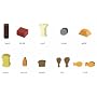 Agricola Vegeemeeples -194 piece Euro Token Set