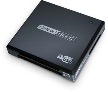 Buy Dane-Elec - Card reader - 15 in 1 ( CF I, CF II, Memory Stick, MS PRO, Microdrive, MMC, SD, SM, MS Duo, xD, MS PRO Duo, miniSD, RS-MMC, MMCmobile, microSD, MMCplus, SDHC ) - Hi-Speed USB online at Discounted New and Used prices. Delivered to your door with Off-The-Bookshelf.