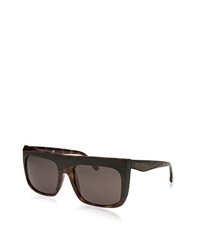 Diesel Men's Square Havana Sunglasses, Black