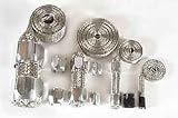 Flex-Braid Hose Sleeving Kit Silver
