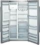 Bosch : B22CS50SNS 22 cu. ft. Linea Series Side by Side Refrigerator - Stainless Steel