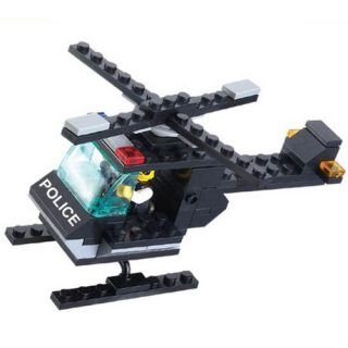 Hohong - Children Intellect training / Smart Thinking Training Plastic Blocks - Helicopter