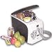 6 Liter Personal Fridge (Silver) (13"H x18"W x10"D)