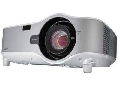 NEC NP2250 - LCD projector - 4200 ANSI lumens - XGA (1024 x 768) - 4:3 - High Definition 720p - standard lens - 802.11a/g wireless / LAN