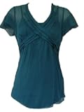 Stunning Turquoise Maternity Top UK Size 16