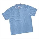 Dunlop Mens Check Polo Riviera Large