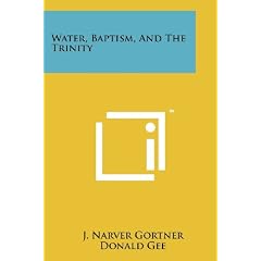 Water, Baptism, and the Trinity