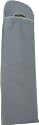 Gray Flannel 4" x 12" Pouch for Silverware / Flatware For Serving Pieces