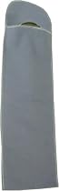 Gray Flannel 4" x 12" Pouch for Silverware / Flatware For Serving Pieces