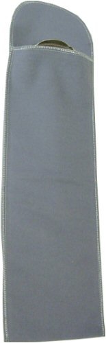 Gray Flannel 4″ x 12″ Pouch for Silverware / Flatware For Serving Pieces