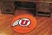 NCAA UTAH UTES BASKETBALL SHAPED DOOR MAT RUG