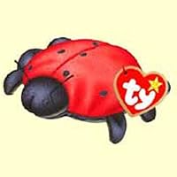 Lucky the Ladybug - McDonald's Ty Teenie Beanie MIP - 2000 #05