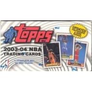 2003 2004 Topps Basketball Factory Sealed 265 Card Set with Lebron James' Rookie Card! by Topps