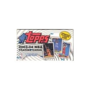 2003 2004 Topps Basketball Factory Sealed 265 Card Set with Lebron James' Rookie Card! by 