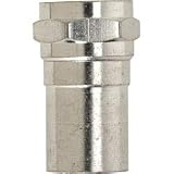 Crimp-On F Connector - RG-6 Plenum - 25-Pack