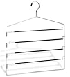 Organize It All 0302-B Chrome 5 Tier Swing Arm Slack Rack Hanger