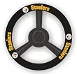 Pittsburgh Steelers Leather Steering Wheel Cover - Football Sports Merchandise