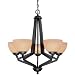 Dolan Designs 2160-34 Vesper Collection Chandelier Bronze