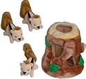 Hide A Squirrel Plush Puzzle Toy For Dogs