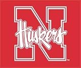 Nebraska Cornhuskers 60 X 50 Woven High Pile Throw Blanket (Bie)