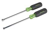 Greenlee 0253-06NH-6 Nut Holding Nut Driver Set, 1/4 and 5/16, 2 Piece Set