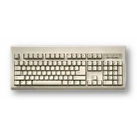 104-key Keyboard PS2 Gray with Large L Shaped Enter Key