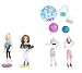 Polly Pocket Pop 'N Swap Fashion Frenzy City Doll Set
