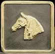 Mayer Mill Brass Horse Head Trailer Hitch Cover