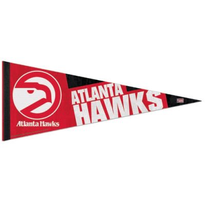 Atlanta Hawks Official Logo Full Size Premium Pennant