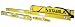 Stabila 2449TSM 3 Level Magnetic Set with Case