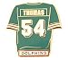 Zach Thomas Pin - Miami Dolphins Player Pin (Zach Thomas)