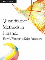 Quantitative Methods in Finance by Terry J. WatshamKeith Parramore