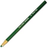 Dixon Phano Peel-Off China Marker Pencils, Green, 12-Count (00074)