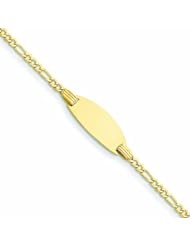 14K Gold ID Bracelet 8 Inches