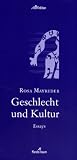 Geschlecht und Kultur. Essays.