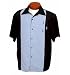 Retro Bowling Shirt - Two Tone Star
