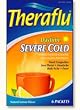 Theraflu Severe Cold & Cough, Daytime, Berry Infused with Menthol & Green Tea Flavors, 6 ct.