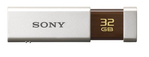 SONY ノックスライド式USBメモリー ポケットビット 32GB ハイスペック ホワイト USM32GLX WA