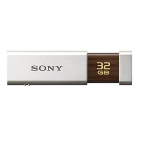 SONY �m�b�N�X���C�h��USB�������[ �|�P�b�g�r�b�g 32GB �n�C�X�y�b�N �p�[���z���C�g USM32GLX WA