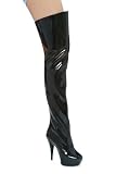 5 Heel Thigh High Boot by Ellie